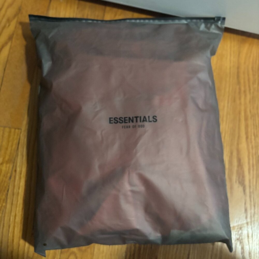 coral  essentials hoodie